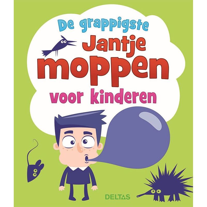 Foto van Deltas moppenboek: de grappigste jantjes moppen voor kinderen