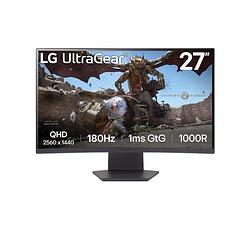 Foto van Lg ultragear 27gs60qc-b monitor zwart