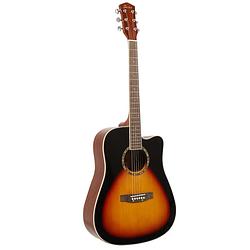 Foto van Fazley w65-sb akoestische western gitaar sunburst