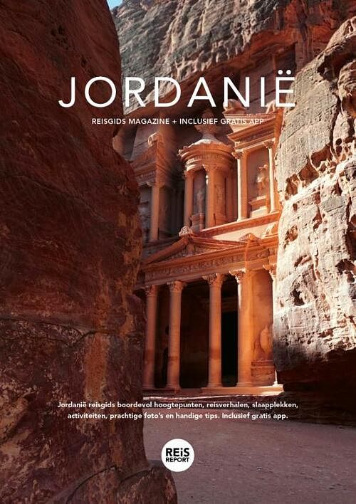 Foto van Jordanië reisgids magazine 2023 + inclusief gratis app - godfried van loo, marlou jacobs - paperback (9789083241289)