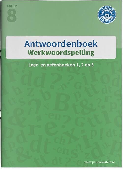 Foto van Werkwoordspelling leer- en oefenboek - paperback (9789492265494)