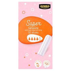 Foto van Jumbo super tampons 32 stuks