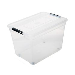 Foto van Stevige opbergbox five® - 80 liter - rolbaar