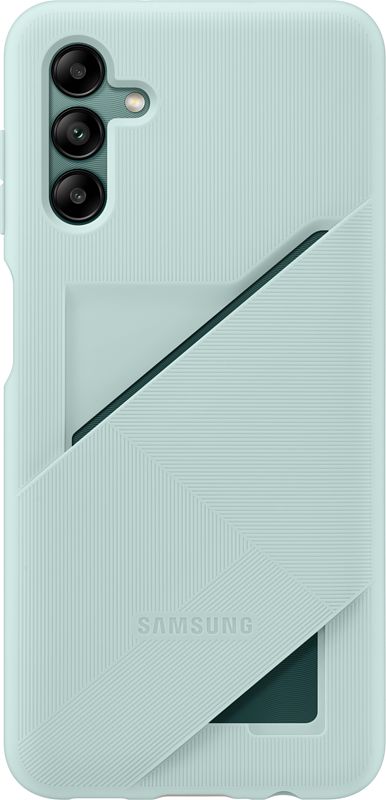 Foto van Samsung galaxy a04s card slot back cover groen