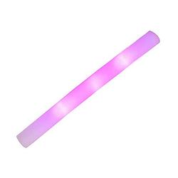 Foto van Party lichtstaaf met roze led licht 48 cm - verkleedattributen