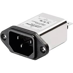 Foto van Schaffner fn 9222-10-06 fn 9222-10-06 netfilter met iec-connector 250 v/ac 10 a 0.225 mh (b x h) 48 mm x 22.5 mm 1 stuk(s)