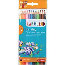 Foto van Lakeland aquarelpotlood, pak van 12 stuks in geassorteerde kleuren