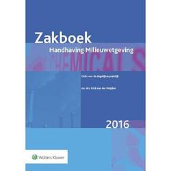 Foto van Zakboek handhaving milieuwetgeving 2016