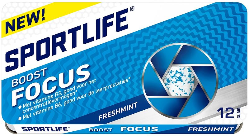 Foto van Sportlife freshmint boost focus