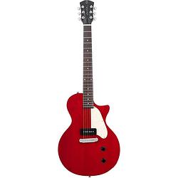 Foto van Sire larry carlton l3 p90 cherry red elektrische gitaar