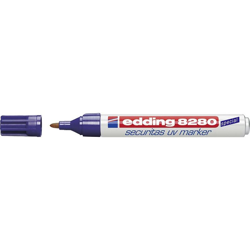 Foto van Edding e-8280 4-8280100 uv-marker kleurloos 1.5 mm, 3 mm 1 stuks/pack