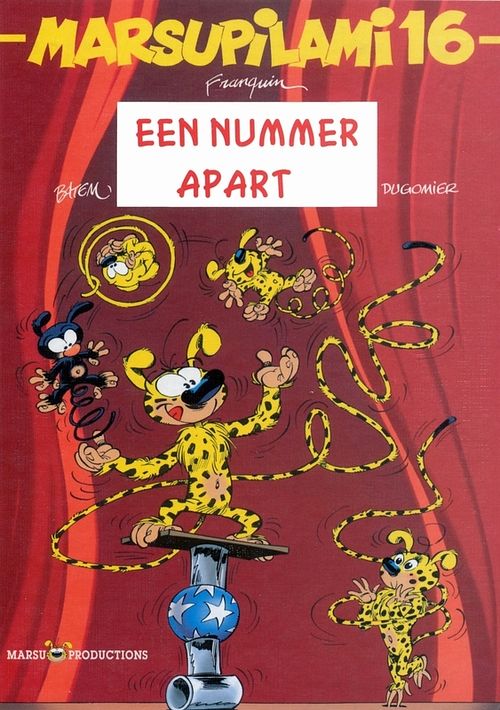 Foto van Marsupilami - 16 - een nummer apart - andré franquin, dugomier - paperback (9782912536907)