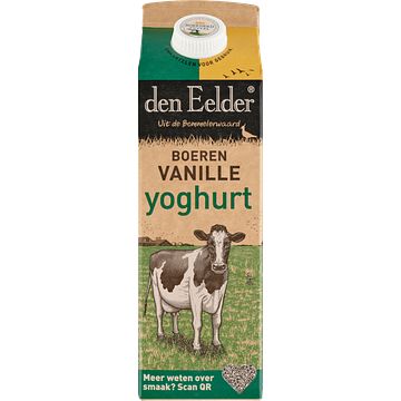 Foto van Den eelder boeren vanille yoghurt 1l bij jumbo