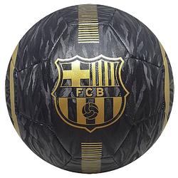 Foto van Fc barcelona bal away 2020/2021 zwart/goud size 5