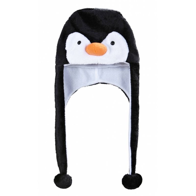 Foto van Pinguin muts voor volwassenen - verkleedhoofddeksels