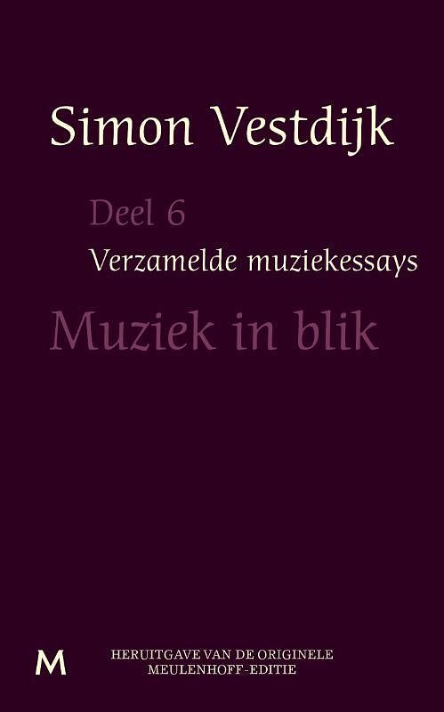 Foto van Muziek in blik - simon vestdijk - ebook (9789402301229)