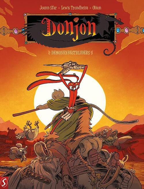 Foto van Donjon avondschemer 112: demonenbestrijders - joann sfar, lewis trondheim, obion - hardcover (9789464840599)