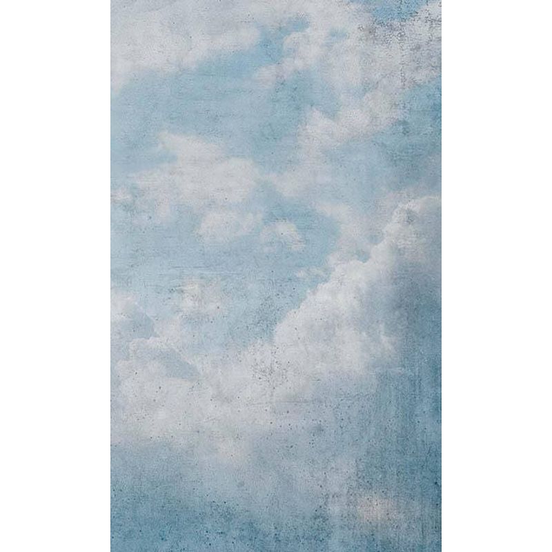 Foto van Dimex blue clouds abstract fotobehang 150x250cm 2-banen