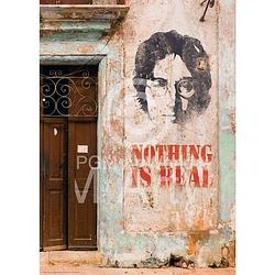 Foto van Edition street - nothing is real kunstdruk 50x70cm