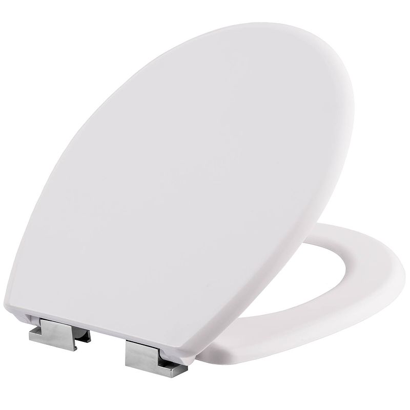 Foto van Tectake - wc bril - toiletbril - soft close - premium - wit - 402256