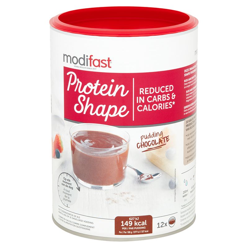 Foto van Modifast protein shape pudding chocolade