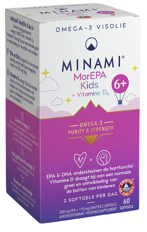 Foto van Minami morepa kids + vitamine d3