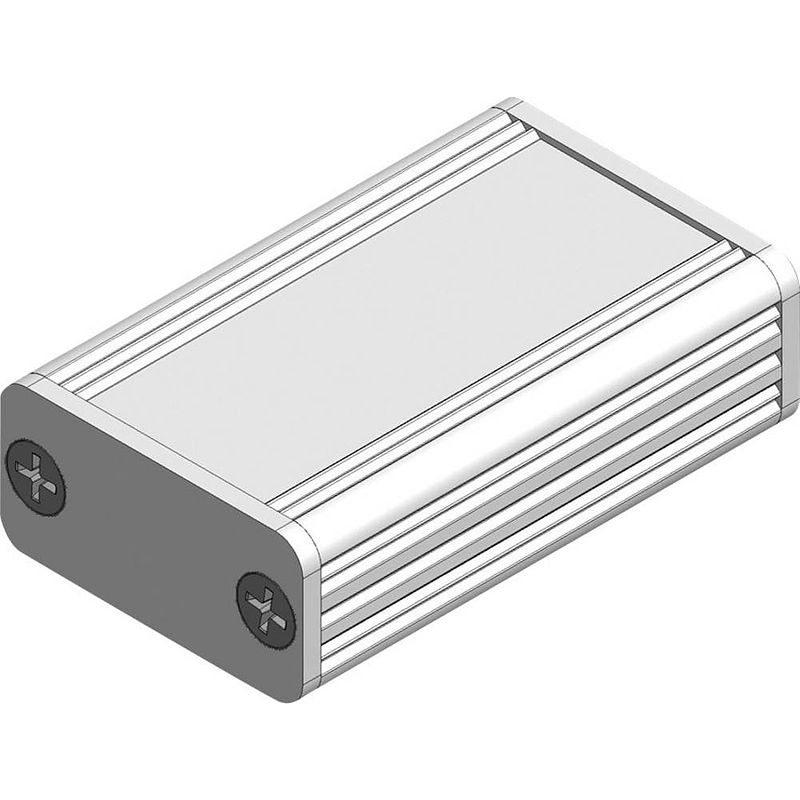 Foto van Fischer elektronik akg 55 16 50 me 10023361 profielbehuizing 50 x 55 x 16 aluminium geëloxeerd natuur 1 stuk(s)