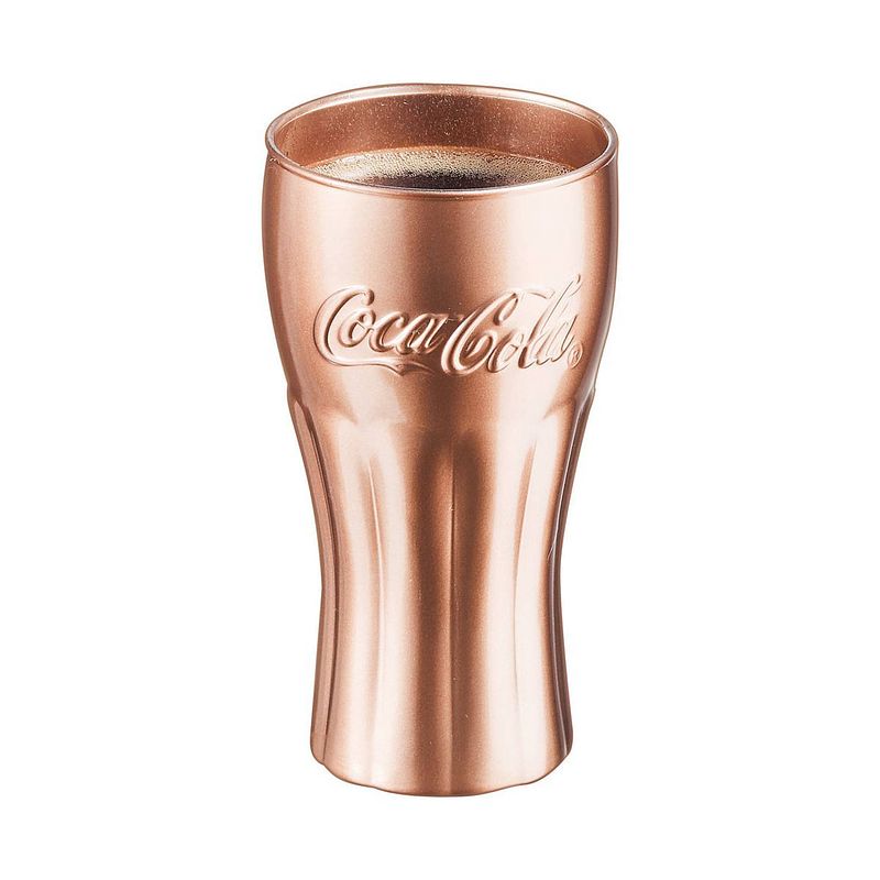 Foto van Coca cola glas koper 370 ml