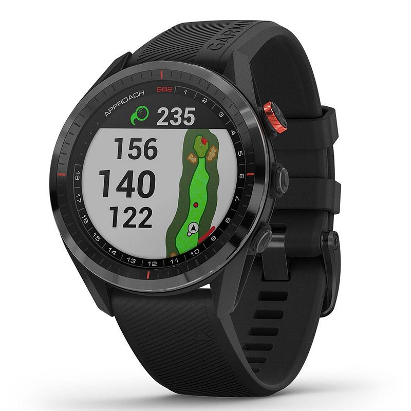 Foto van Garmin approach s62 gps golfhorloge zwart smart watch