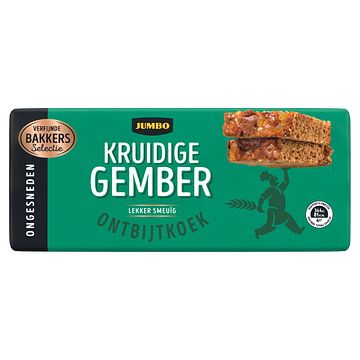 Foto van Jumbo kruidige gember ontbijtkoek 350g