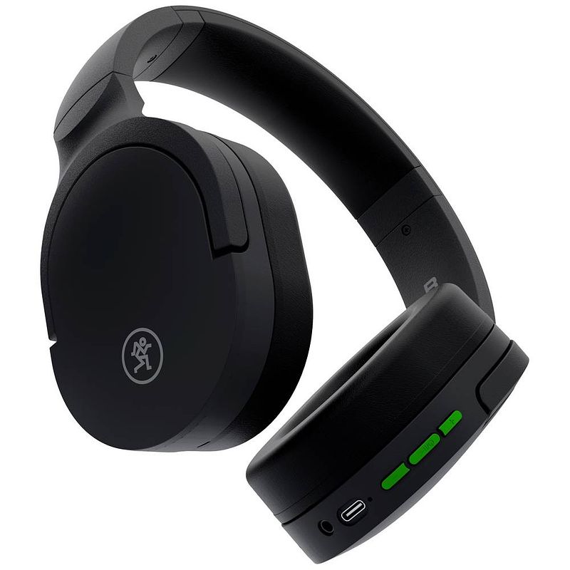 Foto van Mackie mc-40bt over ear headset bluetooth studio stereo zwart