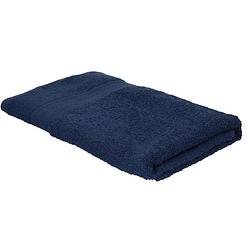 Foto van Voordelige badhanddoek navy blauw 70 x 140 cm 420 grams - badhanddoek
