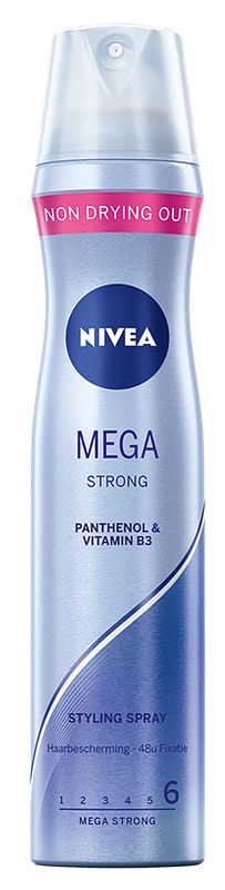 Foto van Nivea mega strong styling spray