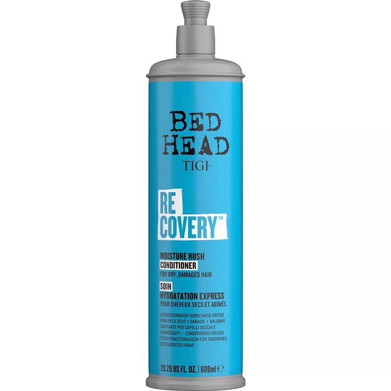 Foto van Bed head recovery moisture rush conditioner voor droog en beschadigd haar 600ml