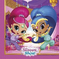 Foto van Nickelodeon servetten shimmer en shine 33 x 33 cm 20 stuks