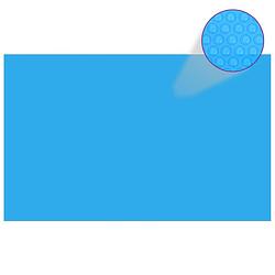 Foto van Vidaxl zwembadhoes rechthoekig 800x500 cm pe blauw