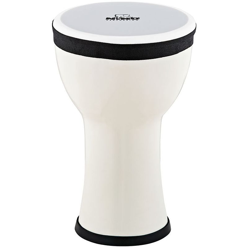 Foto van Nino percussion nino-emdj-sn elements mini djembe 6 inch wit