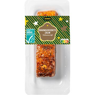 Foto van Jumbo warmgerookte zalm italiaanse stijl 125 g