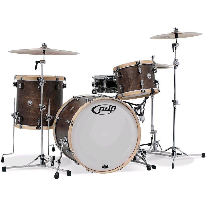 Foto van Pdp drums concept classic walnut 24 3-delige shellset