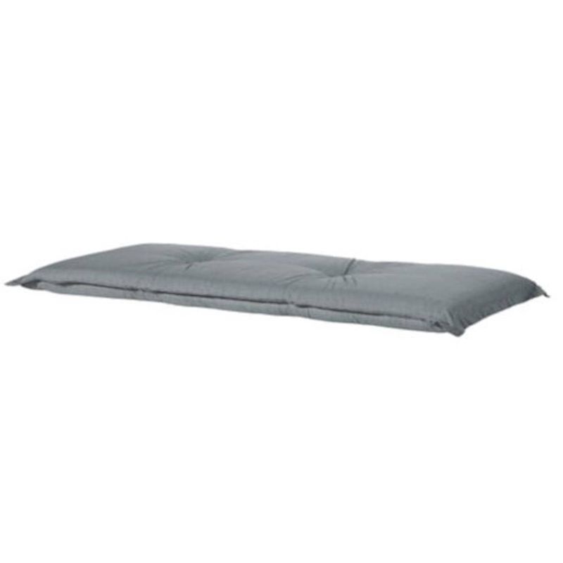 Foto van Madison - bankkussen basic grey - 120x48 - grijs