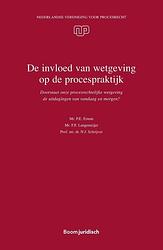 Foto van De invloed van wetgeving op de procespraktijk - f.f. langemeijer, n.j. schrijver, p.e. ernste - paperback (9789462126961)