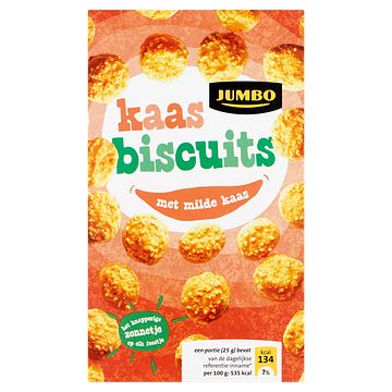 Foto van Jumbo kaas biscuits 100g