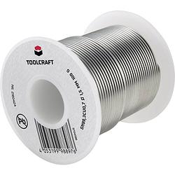 Foto van Toolcraft soldeertin, loodvrij spoel sn99,3cu0,7 100 g 1.5 mm