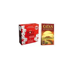 Foto van Spellenbundel - dobbelspel - 2 stuks - rory's story cubes heroes & catan