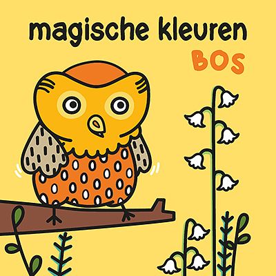 Foto van Magische kleuren - bos - paperback (9789463548045)