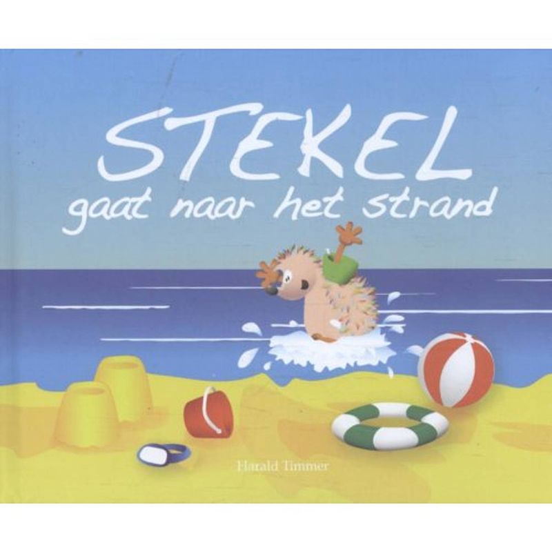 Foto van Stekel gaat naar het strand - stekel