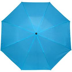 Foto van Kleine opvouwbare paraplu lichtblauw 93 cm - paraplu'ss