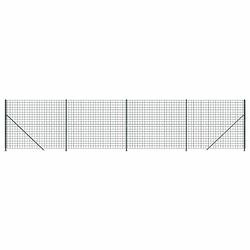 Foto van Vidaxl draadgaashek met flens 1,8x10 m groen