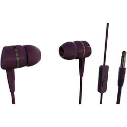 Foto van Vivanco smartsound berry in ear oordopjes kabel bessen