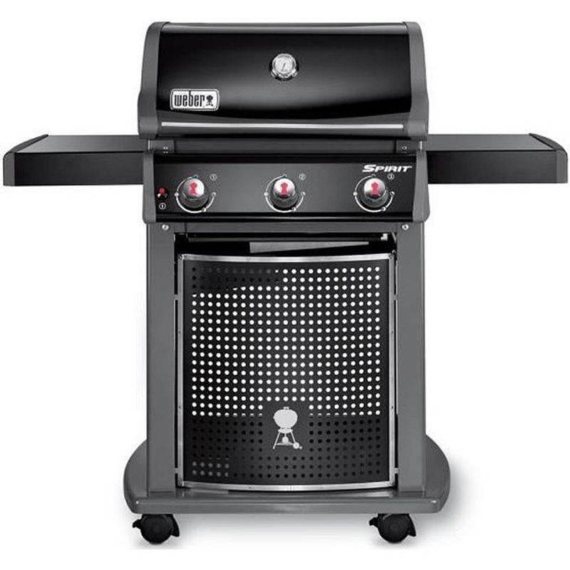 Foto van Weber barbecue spirit classic e-310 - geëmailleerd staal - 57 x 12 cm - zwart